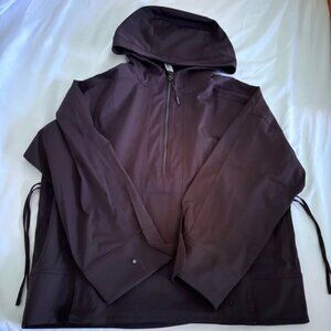 Lululemon Water Repellent Hooded Anorak - Espresso